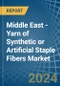 Middle East - Yarn of Synthetic or Artificial Staple Fibers - Market Analysis, Forecast, Size, Trends and Insights - Product Thumbnail Image