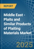 Middle East - Plaits and Similar Products of Plaiting Materials - Market Analysis, Forecast, Size, Trends and Insights- Product Image