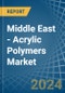 Middle East - Acrylic Polymers (In Primary Forms) - Market Analysis, Forecast, Size, Trends and Insights - Product Thumbnail Image