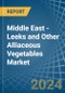 Middle East - Leeks and Other Alliaceous Vegetables - Market Analysis, Forecast, Size, Trends and Insights - Product Thumbnail Image