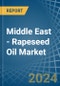 Middle East - Rapeseed Oil - Market Analysis, Forecast, Size, Trends and Insights - Product Thumbnail Image
