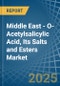 Middle East - O-Acetylsalicylic Acid, Its Salts and Esters - Market Analysis, Forecast, Size, Trends and Insights - Product Thumbnail Image