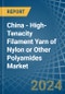 China - High-Tenacity Filament Yarn of Nylon or Other Polyamides - Market Analysis, Forecast, Size, Trends and Insights - Product Image