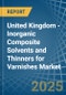 United Kingdom - Inorganic Composite Solvents and Thinners for Varnishes - Market Analysis, forecast, Size, Trends and Insights - Product Thumbnail Image