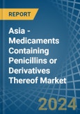 Asia - Medicaments Containing Penicillins or Derivatives Thereof - Market Analysis, Forecast, Size, Trends and Insights- Product Image
