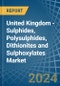 United Kingdom - Sulphides, Polysulphides, Dithionites and Sulphoxylates - Market Analysis, Forecast, Size, Trends and Insights - Product Image