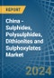 China - Sulphides, Polysulphides, Dithionites and Sulphoxylates - Market Analysis, Forecast, Size, Trends and Insights - Product Thumbnail Image