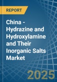 China - Hydrazine and Hydroxylamine and Their Inorganic Salts - Market Analysis, Forecast, Size, Trends and Insights- Product Image