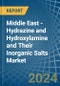Middle East - Hydrazine and Hydroxylamine and Their Inorganic Salts - Market Analysis, Forecast, Size, Trends and Insights - Product Image