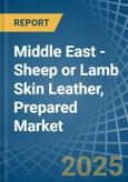 Middle East - Sheep or Lamb Skin Leather, Prepared - Market Analysis, Forecast, Size, Trends and Insights- Product Image