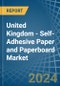 United Kingdom - Self-Adhesive Paper and Paperboard - Market Analysis, Forecast, Size, Trends and Insights - Product Thumbnail Image