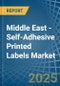 Middle East - Self-Adhesive Printed Labels - Market Analysis, Forecast, Size, Trends and Insights - Product Thumbnail Image