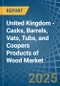 United Kingdom - Casks, Barrels, Vats, Tubs, and Coopers Products of Wood - Market Analysis, Forecast, Size, Trends and Insights - Product Thumbnail Image