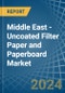 Middle East - Uncoated Filter Paper and Paperboard - Market Analysis, Forecast, Size, Trends and Insights - Product Thumbnail Image