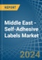 Middle East - Self-Adhesive Labels (Excluding Printed) - Market Analysis, Forecast, Size, Trends and Insights - Product Image