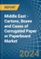 Middle East - Cartons, Boxes and Cases of Corrugated Paper or Paperboard - Market Analysis, Forecast, Size, Trends and Insights - Product Image