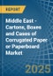 Middle East - Cartons, Boxes and Cases of Corrugated Paper or Paperboard - Market Analysis, Forecast, Size, Trends and Insights - Product Thumbnail Image