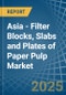 Asia - Filter Blocks, Slabs and Plates of Paper Pulp - Market Analysis, Forecast, Size, Trends and Insights - Product Thumbnail Image