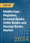 Middle East - Registers, Account Books, Order Books and Receipt Books - Market Analysis, Forecast, Size, Trends and Insights - Product Thumbnail Image