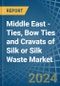 Middle East - Ties, Bow Ties and Cravats of Silk or Silk Waste (Excluding Knitted or Crocheted) - Market Analysis, Forecast, Size, Trends and Insights - Product Thumbnail Image