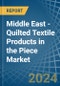 Middle East - Quilted Textile Products in the Piece (Excluding Embroidery) - Market Analysis, Forecast, Size, Trends and insights - Product Thumbnail Image