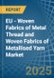 EU - Woven Fabrics of Metal Thread and Woven Fabrics of Metallised Yarn - Market Analysis, Forecast, Size, Trends and Insights - Product Thumbnail Image