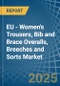 EU - Women's Trousers, Bib and Brace Overalls, Breeches and Sorts - Market Analysis, Forecast, Size, Trends and Insights - Product Thumbnail Image