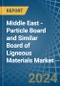 Middle East - Particle Board and Similar Board of Ligneous Materials (Excluding Wood) - Market Analysis, Forecast, Size, Trends and Insights - Product Image