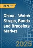 China - Watch Straps, Bands and Bracelets - Market Analysis, Forecast, Size, Trends and Insights- Product Image