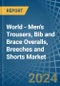 World - Men's Trousers, Bib and Brace Overalls, Breeches and Shorts - Market Analysis, Forecast, Size, Trends and Insights - Product Image
