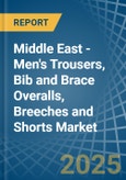 Middle East - Men's Trousers, Bib and Brace Overalls, Breeches and Shorts - Market Analysis, Forecast, Size, Trends and Insights- Product Image
