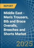 Middle East - Men's Trousers, Bib and Brace Overalls, Breeches and Shorts - Market Analysis, Forecast, Size, Trends and Insights- Product Image