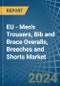 EU - Men's Trousers, Bib and Brace Overalls, Breeches and Shorts - Market Analysis, Forecast, Size, Trends and Insights - Product Image