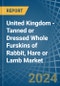 United Kingdom - Tanned or Dressed Whole Furskins of Rabbit, Hare or Lamb - Market Analysis, Forecast, Size, Trends and Insights - Product Thumbnail Image