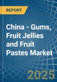 China - Gums, Fruit Jellies and Fruit Pastes - Market Analysis, Forecast, Size, Trends and Insights- Product Image