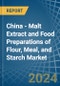 China - Malt Extract and Food Preparations of Flour, Meal, and Starch - Market Analysis, Forecast, Size, Trends and Insights - Product Thumbnail Image