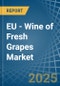 EU - Wine of Fresh Grapes (Except Sparkling Wine) - Market Analysis, Forecast, Size, Trends and Insights - Product Thumbnail Image