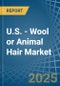 U.S. - Wool or Animal Hair (Including Wool Tops) - Market Analysis, Forecast, Size, Trends and Insights - Product Image