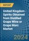 United Kingdom - Spirits Obtained from Distilled Grape Wine or Grape Marc - Market Analysis, Forecast, Size, Trends and Insights - Product Thumbnail Image