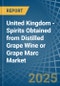 United Kingdom - Spirits Obtained from Distilled Grape Wine or Grape Marc - Market Analysis, Forecast, Size, Trends and Insights - Product Thumbnail Image