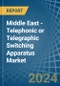 Middle East - Telephonic or Telegraphic Switching Apparatus - Market Analysis, Forecast, Size, Trends and Insights - Product Thumbnail Image