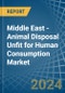 Middle East - Animal Disposal Unfit for Human Consumption - Market Analysis, forecast, Size, Trends and Insights - Product Thumbnail Image