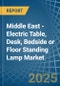 Middle East - Electric Table, Desk, Bedside or Floor Standing Lamp - Market Analysis, Forecast, Size, Trends and Insights - Product Thumbnail Image