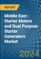 Middle East - Starter Motors and Dual Purpose Starter Generators - Market Analysis, Forecast, Size, Trends and Insights - Product Thumbnail Image