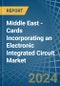 Middle East - Cards Incorporating an Electronic Integrated Circuit (Smart Card) - Market analysis, Forecast, Size, Trends and Insights - Product Thumbnail Image