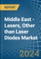 Middle East - Lasers, Other than Laser Diodes - Market Analysis, Forecast, Size, Trends and Insights - Product Thumbnail Image