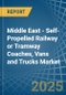 Middle East - Self-Propelled Railway or Tramway Coaches, Vans and Trucks - Market Analysis, Forecast, Size, Trends and Insights - Product Thumbnail Image