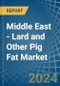 Middle East - Lard and Other Pig Fat (Rendered) - Market Analysis, Forecast, Size, Trends and Insights - Product Thumbnail Image
