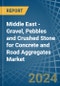 Middle East - Gravel, Pebbles and Crushed Stone for Concrete and Road Aggregates - Market Analysis, forecast, Size, Trends and Insights - Product Image
