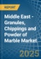 Middle East - Granules, Chippings and Powder of Marble - Market Analysis, Forecast, Size, Trends and Insights - Product Thumbnail Image